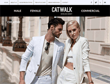 Tablet Screenshot of catwalkmodels.ie